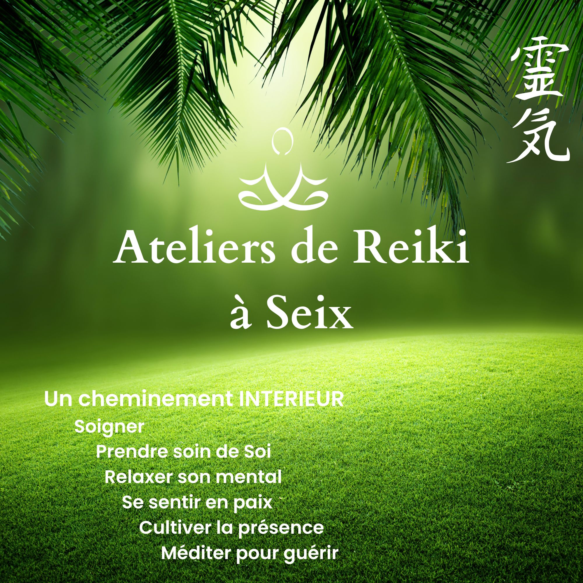 Image de présentation des ateliers de pratique de REiki