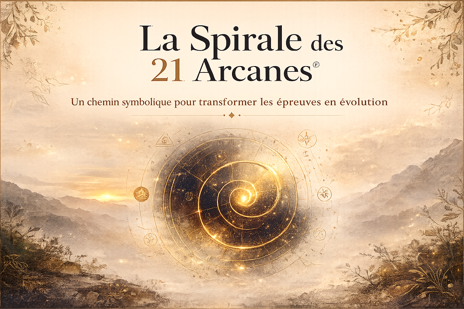 En tête présentation méthode Spirale 21 Arcanes